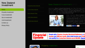 What Newzealandinvestment.com website looked like in 2014 (10 years ago)