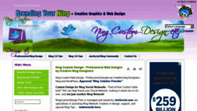 What Ningcustomdesign.com website looked like in 2014 (10 years ago)