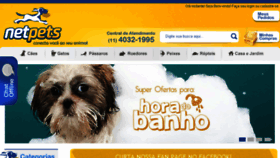 What Netpets.com.br website looked like in 2014 (10 years ago)