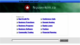 What Nguyenkim.co website looked like in 2014 (10 years ago)