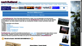 What Nachrussland.de website looked like in 2014 (10 years ago)
