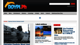 What Noypi.ph website looked like in 2014 (10 years ago)