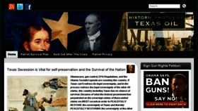 What Newrepublicoftexas.com website looked like in 2014 (10 years ago)