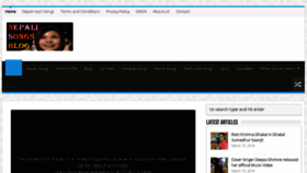 What Nepalisongsblog.net website looked like in 2014 (10 years ago)