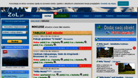 What Noclegi.zol.pl website looked like in 2014 (10 years ago)