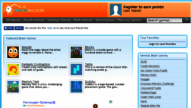 What Neuroarcade.com website looked like in 2014 (10 years ago)