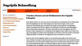 What Nagelpilz-hausmittel.de website looked like in 2014 (10 years ago)