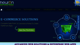 What Neuronsolutions.com website looked like in 2014 (10 years ago)
