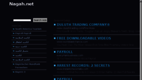 What Nagah.net website looked like in 2014 (10 years ago)