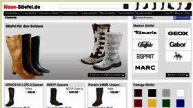 What Neue-stiefel.de website looked like in 2014 (10 years ago)