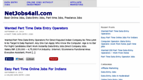 What Netjobs4all.com website looked like in 2014 (10 years ago)