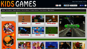 What Newkidsgamesonline.com website looked like in 2014 (9 years ago)