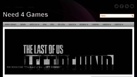 What Need4games.com website looked like in 2014 (9 years ago)