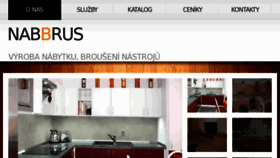 What Nabbrus.cz website looked like in 2014 (9 years ago)
