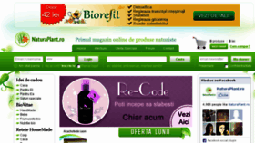 What Naturaplant.ro website looked like in 2014 (9 years ago)