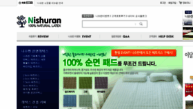 What Nishuran.com website looked like in 2014 (9 years ago)