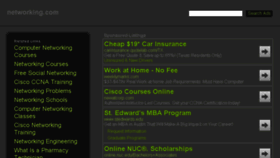 What Networking.com website looked like in 2014 (9 years ago)