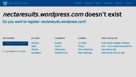 What Nectaresults.co.tzresultspk.wordpress.com website looked like in 2014 (9 years ago)