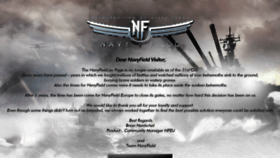 What Navyfield.de website looked like in 2014 (9 years ago)