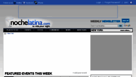 What Nochelatina.com website looked like in 2014 (9 years ago)