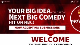 What Nbccomedyplayground.com website looked like in 2014 (9 years ago)