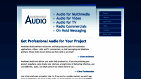 What Nwaudio.com website looked like in 2014 (9 years ago)