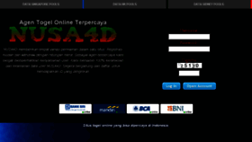 What Nusa4d.com website looked like in 2014 (9 years ago)