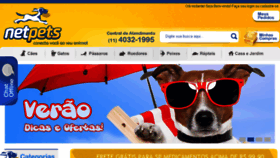 What Netpets.com.br website looked like in 2014 (9 years ago)
