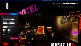 What Nighthotels.com website looked like in 2014 (9 years ago)