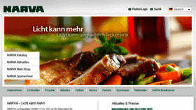 What Narva-bel.de website looked like in 2014 (9 years ago)
