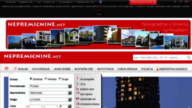 What Nepremicnine.net website looked like in 2014 (9 years ago)