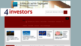 What Nanotech-aktien.eu website looked like in 2014 (9 years ago)