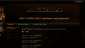 What Nod321.eu website looked like in 2015 (9 years ago)
