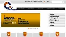 What Nupis.de website looked like in 2015 (9 years ago)