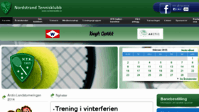 What Nordstrandtk.no website looked like in 2015 (9 years ago)