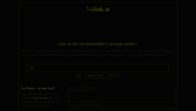 What Nolink.in website looked like in 2015 (9 years ago)