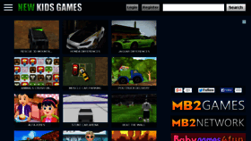 What Newkidsgamesonline.com website looked like in 2015 (9 years ago)