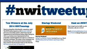 What Nwitweetup.com website looked like in 2015 (9 years ago)