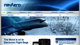 What Navaero.com website looked like in 2015 (9 years ago)