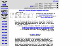 What Ntk.net website looked like in 2015 (9 years ago)