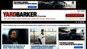 What Network.yardbarker.com website looked like in 2015 (9 years ago)