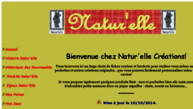 What Natur-elle.fr website looked like in 2015 (9 years ago)