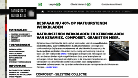 What Natuursteen-werkblad.be website looked like in 2015 (9 years ago)