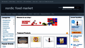 What Nordicfoodmarket.com website looked like in 2015 (9 years ago)