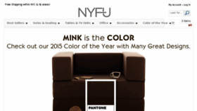 What Nyfu.com website looked like in 2015 (9 years ago)