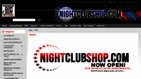 What Nightclubshop.com website looked like in 2015 (9 years ago)