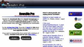 What Newsbinpro.com website looked like in 2015 (9 years ago)