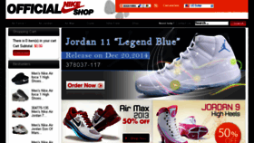 What Nikeofficial.us.com website looked like in 2015 (9 years ago)