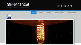 What Nhlightingandelectrical.co.uk website looked like in 2015 (9 years ago)