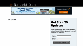 What Nalbeki.com website looked like in 2015 (9 years ago)